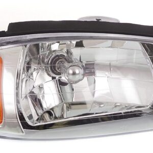 Evan Fischer Driver and Passenger Side Headlight Set of 2 Compatible with 1997-2002 Ford Escort, Fits 1997-1999 Mercury Tracer - FO2502137, FO2503137