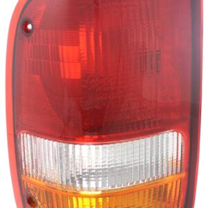 Evan Fischer Tail Light Lens and Housing Compatible with 1993-1997 Ford Ranger Driver Side