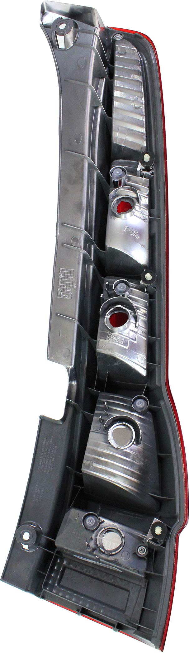 Evan Fischer Driver Side Tail Light Compatible with 2007-2011 Honda CR-V Lens and Housing