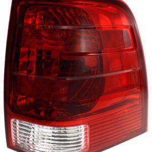 Evan Fischer Tail Light Lens and Housing Compatible with 2003-2006 Ford Expedition Passenger Side