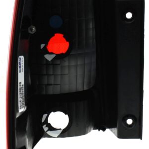 Evan Fischer Tail Light Lens and Housing Compatible with 2003-2006 Ford Expedition Passenger Side