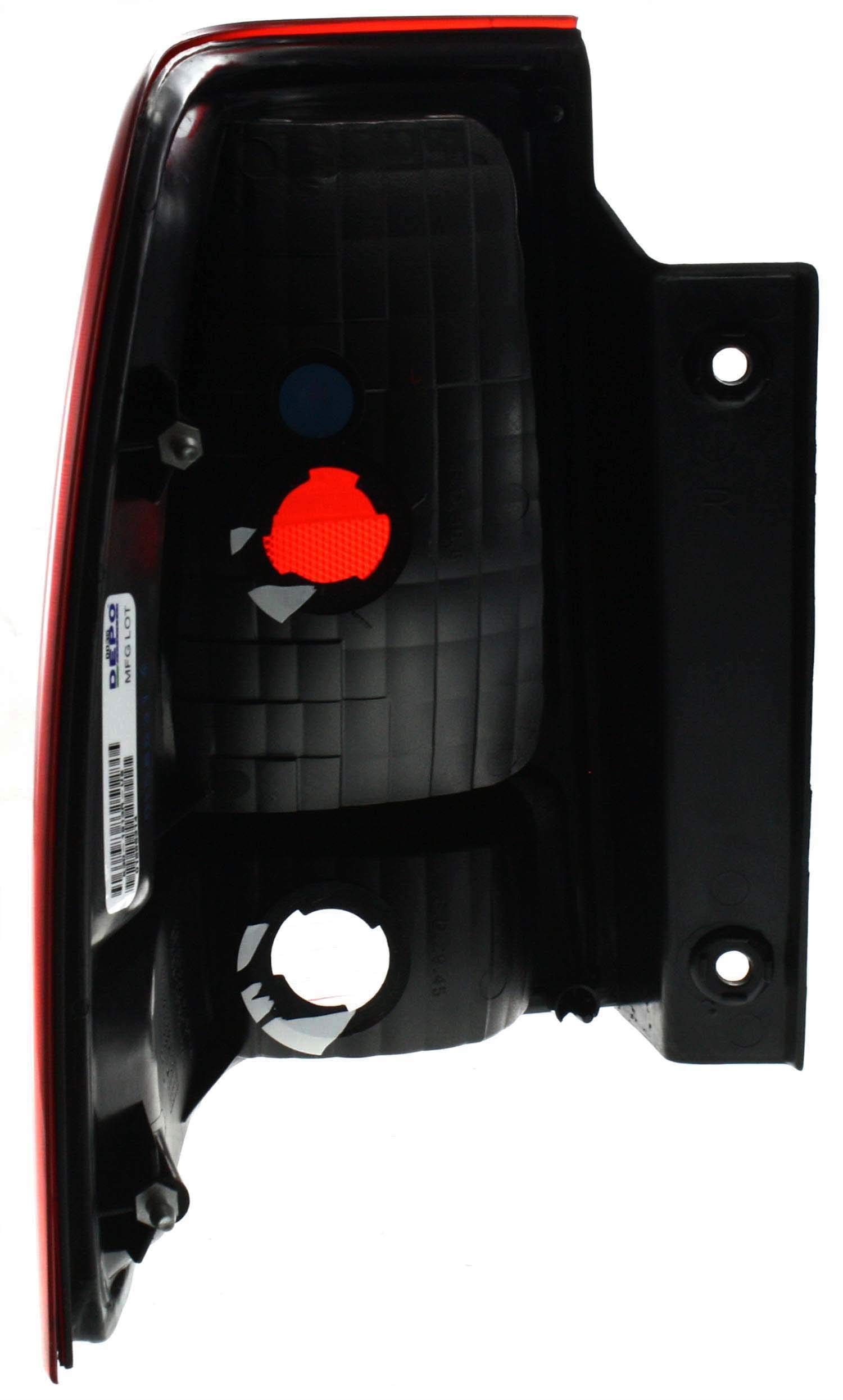 Evan Fischer Tail Light Lens and Housing Compatible with 2003-2006 Ford Expedition Passenger Side