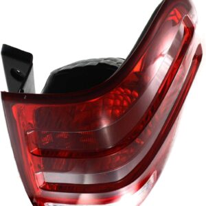 Evan Fischer Tail Light Lens and Housing Compatible with 2003-2006 Ford Expedition Passenger Side