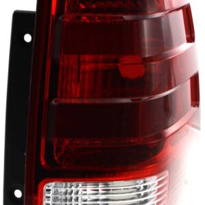 Evan Fischer Tail Light Lens and Housing Compatible with 2003-2006 Ford Expedition Passenger Side