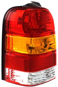 evan fischer driver side tail light lens and housing compatible with 2001-2007 ford escape