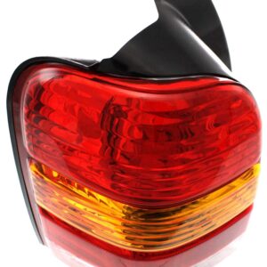 Evan Fischer Driver Side Tail Light Lens and Housing Compatible with 2001-2007 Ford Escape