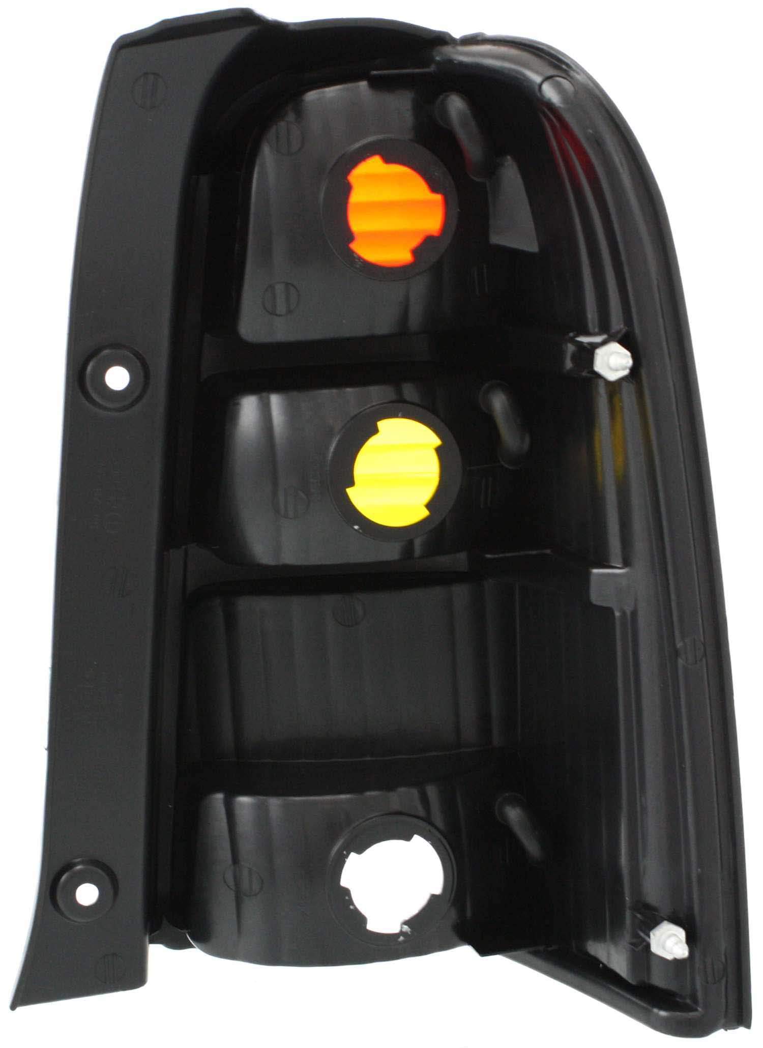 Evan Fischer Driver Side Tail Light Lens and Housing Compatible with 2001-2007 Ford Escape