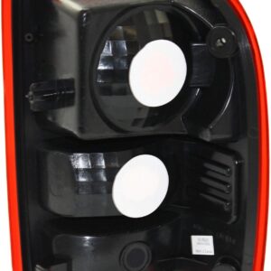 Evan Fischer Tail Light Lens and Housing Compatible with 2006-2011 Ford Ranger Driver Side