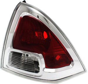 evan fischer tail light lens and housing compatible with 2006-2009 ford fusion - capa passenger side