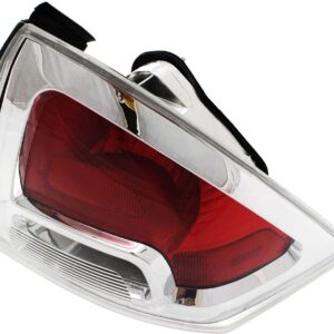 Evan Fischer Tail Light Lens and Housing Compatible with 2006-2009 Ford Fusion - CAPA Passenger Side