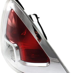 Evan Fischer Tail Light Lens and Housing Compatible with 2006-2009 Ford Fusion - CAPA Passenger Side