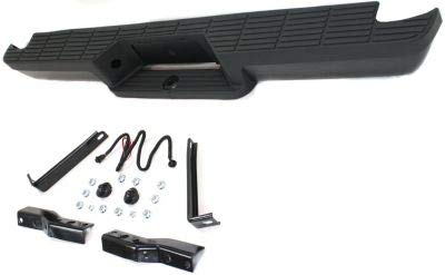 Evan Fischer Step Bumper Compatible with 1993-2011 Ford Ranger Assembly Powdercoated Black Steel Hitch Style Fleetside