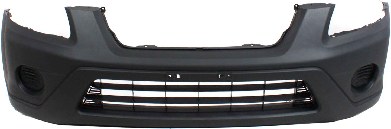 Evan Fischer Front Bumper Cover Compatible with 2005-2006 Honda CR-V Textured EX/LX Models Japan/UK Built