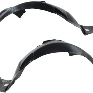 Evan Fischer Fender Liner SET Compatible with 2010-2012 Ford Fusion Front, Driver and Passenger Side FO1249143