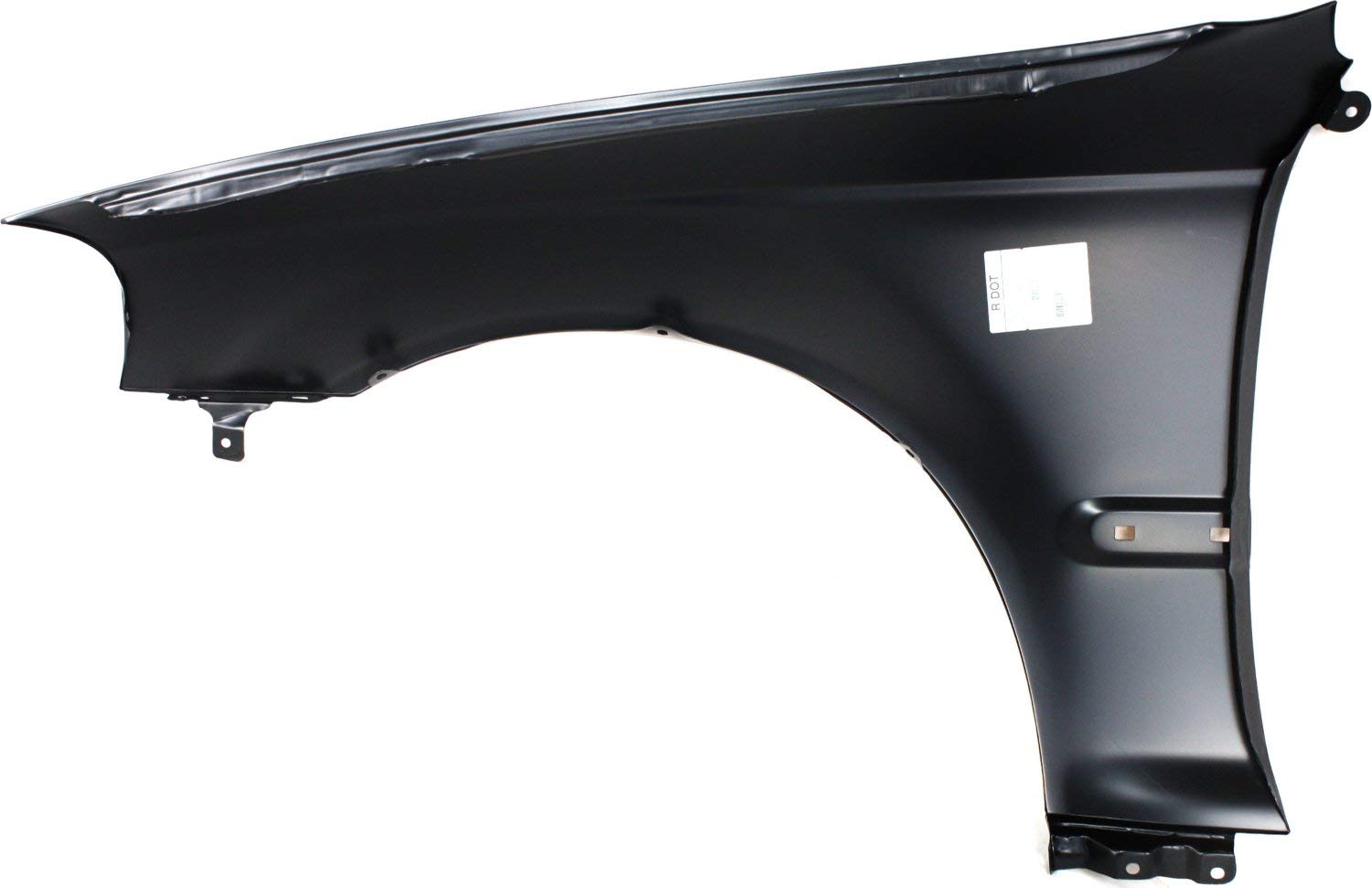 Evan Fischer Fender Set Compatible with 1999-2000 Honda Civic, Primed Steel With Molding Holes HO1241151 HO1240151