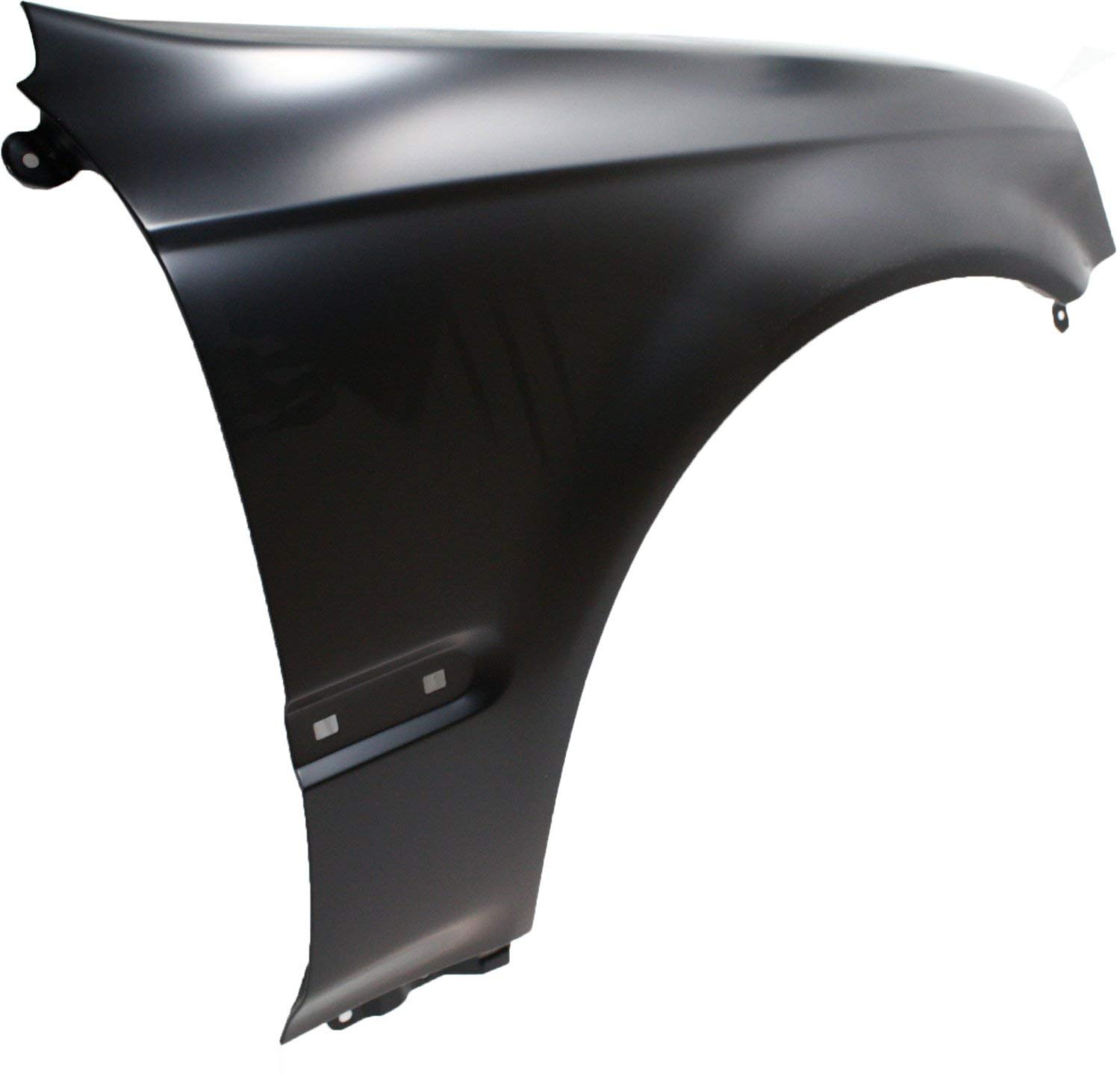 Evan Fischer Fender Set Compatible with 1999-2000 Honda Civic, Primed Steel With Molding Holes HO1241151 HO1240151