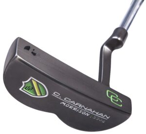 c. carnahan golf morrison milled face putter, right hand, 34-inch