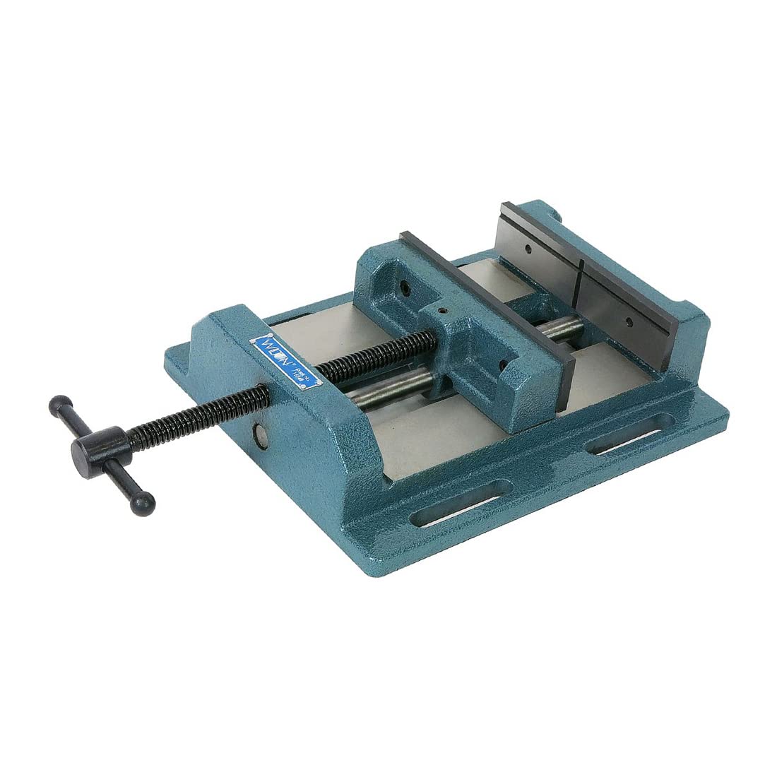 Wilton Low-Profile Drill Press Vise, 8" Jaw Width, 8" Jaw Opening, 2" Jaw Depth (Model LP8)