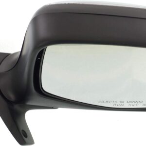 Kool Vue Left & Right Manual Door Mirrors Compatible With Ford F-150 1992-1996 Chrome Pair Standard Cab