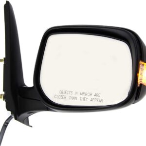 Kool Vue Left & Right Power Door Mirrors Compatible With Scion xB 2008-2015 With Signal Light Paintable Pair