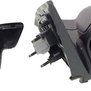 Kool Vue Left & Right Power Heated Door Mirrors Compatible With Ford Fusion 2006-2012 With Puddle Lamp with 2 Caps Pair