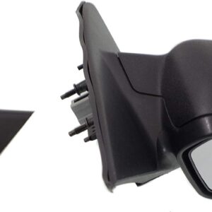 Kool Vue Left & Right Power Heated Door Mirrors Compatible With Ford Fusion 2006-2012 With Puddle Lamp with 2 Caps Pair