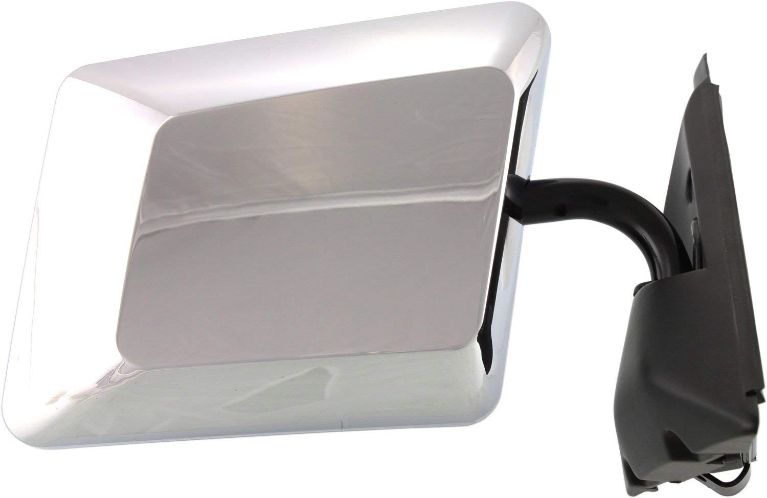 Kool Vue Left & Right Door Mirrors Compatible With Chevrolet S10 1982-1993 Chrome Pair Standard Cab