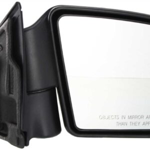 Kool-Vue Mirror Set of 2 Compatible with 1999-2004 Chevrolet S10, 1999-2005 Blazer, Fits 1999-2004 GMC Sonoma & 1999-2005 Jimmy Driver and Passenger Side Manual Folding, Textured Black, Manual Glass