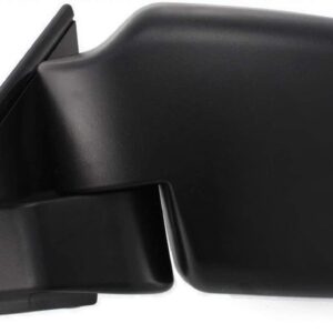 Kool-Vue Mirror Set of 2 Compatible with 1999-2004 Chevrolet S10, 1999-2005 Blazer, Fits 1999-2004 GMC Sonoma & 1999-2005 Jimmy Driver and Passenger Side Manual Folding, Textured Black, Manual Glass