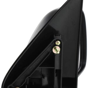 Kool Vue Left & Right Manual Non-Heated Door Mirrors Compatible With Chevrolet Silverado 1500 1999-2006 Without Blind Spot Feature Textured Pair Extended Cab & Standard Cab