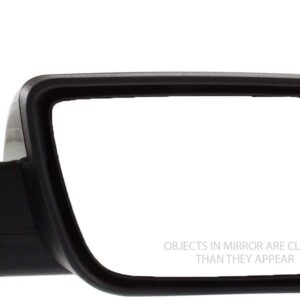 Kool Vue Right Power Heated Door Mirror Compatible With Ford Flex 2009-2012 Without Memory & Puddle Lamp Paintable