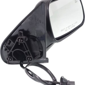 Kool Vue Left & Right Power Heated Door Mirrors Compatible With Jeep Grand Cherokee 1999-2004 Textured Pair