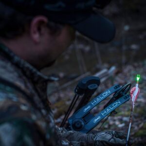 Nockturnal-X Lighted Nock for Arrows with .204 Inside Diameter Including Victory, Easton and G-Uni Brands, Green