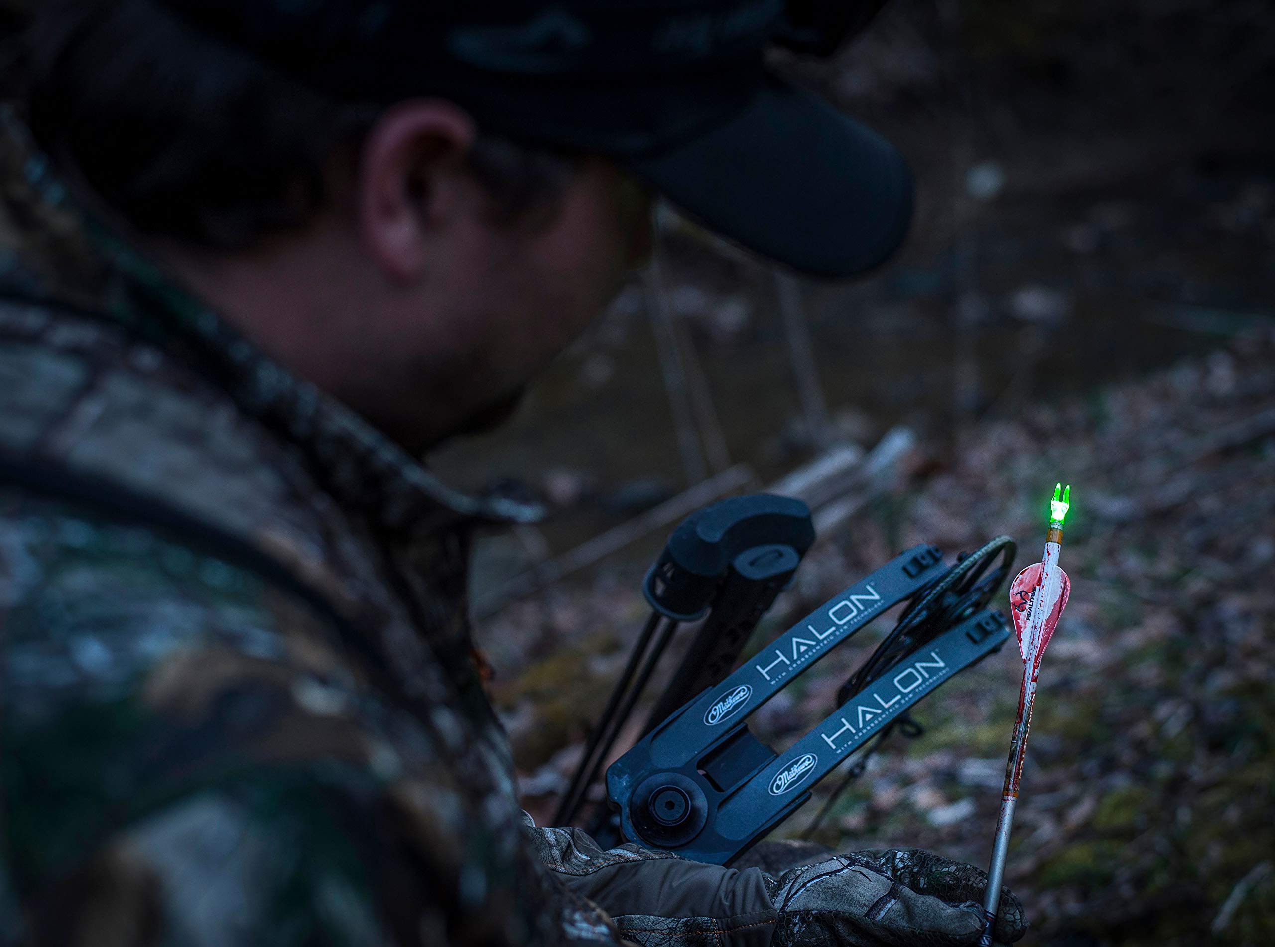 Nockturnal-X Lighted Nock for Arrows with .204 Inside Diameter Including Victory, Easton and G-Uni Brands, Green