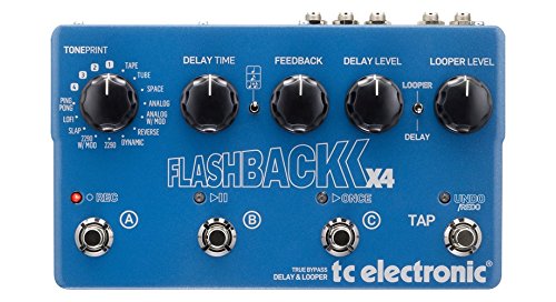 TC Electronic Flashback X4 Guitar Delay Effects Pedal