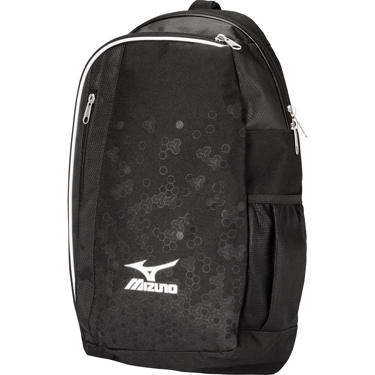 Mizuno Bolt Sling Pack, Black, 18 x 12 x 5-Inch