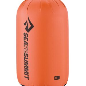 Sea to Summit Nylon Stuff Sack, Durable Outdoor and Travel Storage, X-Small / 4 Liter, Outback Red