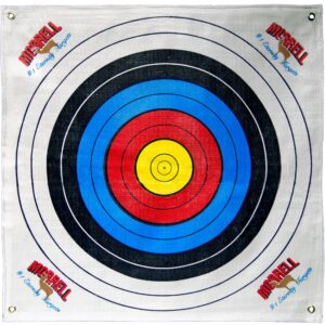 morrell nasp 80cm polypropylene target face 80cm, white, unt (57543)