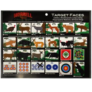 Morrell NASP 80cm Polypropylene Target Face 80cm, White, UNT (57543)