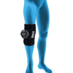 ice20 athlete‚ single ice pack for knee - reusable ice packs for injuries, targeted treatment for quick recovery - knee ice pack wrap, ice knee wrap with cold compression