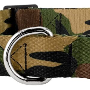 Country Brook Petz - Deluxe Woodland Camo Dog Collar - Made in The U.S.A. - Camouflage Collection Featuring Rugged Designs (1 Inch, Extra Large)