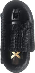 fox labs, 5.3 shu pepper spray - 1.5 oz. stream & nylon holster - flip top