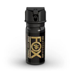 Fox Labs, 5.3 SHU Pepper Spray - 1.5 oz. Stream & Nylon Holster - Flip Top