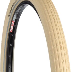 SCHWALBE - Fat Frank Cruiser and Road Wire Clincher Bike Tire | 26 x 2.35 | Active Line | Crème/Reflective