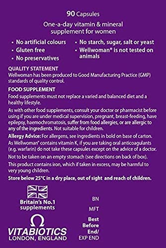 Vitabiotics Wellwoman Wellwoman 90 Tablets