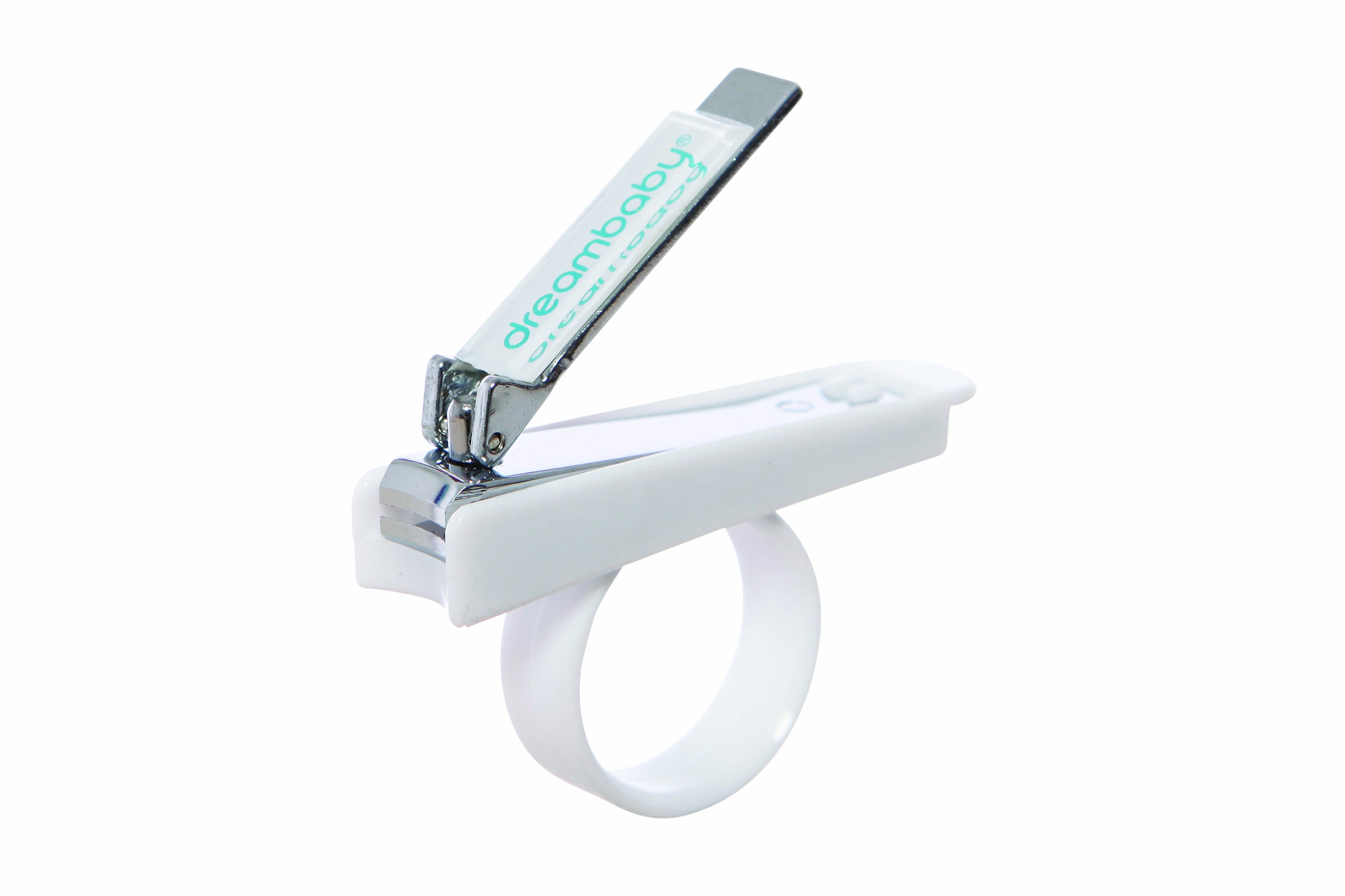 Dreambaby L302 Nail Clippers with Holder, White