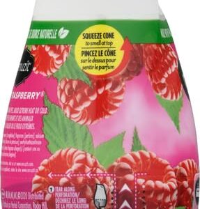 Renuzit Adjustable Solid Gel Air Freshener Cone, Forever Raspberry, Nonstop Freshness, 7 Ounces, 1 Cone