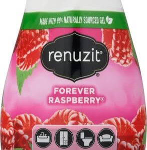 Renuzit Adjustable Solid Gel Air Freshener Cone, Forever Raspberry, Nonstop Freshness, 7 Ounces, 1 Cone