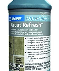 Mapei Grout Refresh Colorant and Sealer: Grout Paint and Sealant - 8 Ounce Bottle, Ivory