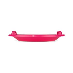 Lucky Bums Plastic Saucer Snow Sled, Pink, 25 inch diameter